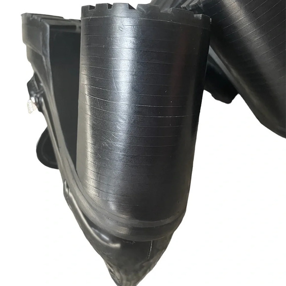 Gianni Bin Maxxwelle Black High Heel Platform Shoes Size 8.5 - Picture 4 of 10